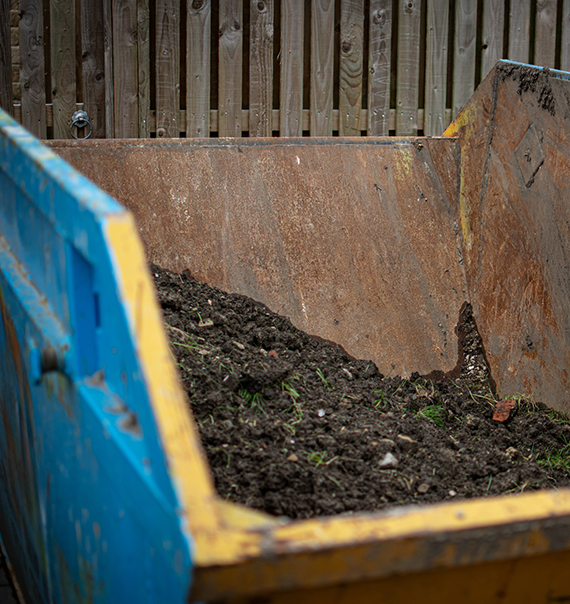 2 yard mini skip for garden waste Preston